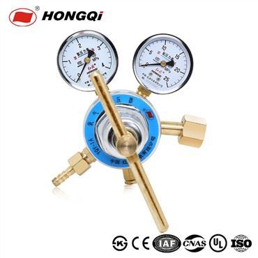 Régulateur de soupape de commande de pressostat de compresseur d'oxygène Hongqi avec raccords de jauges