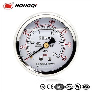Ytn-60Manomètre axial en acier inoxydable antichoc Z