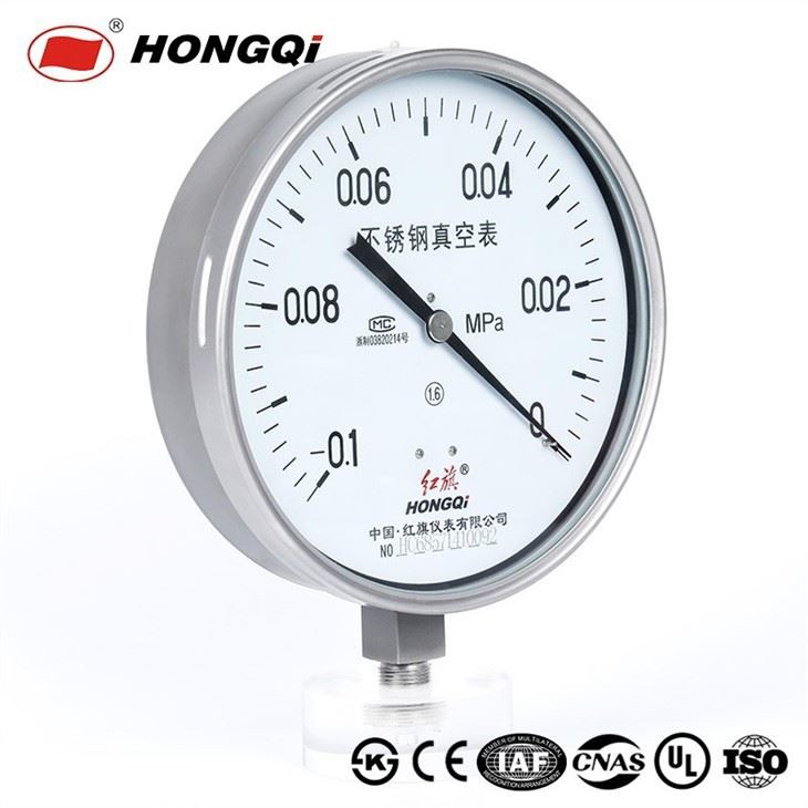 Stainless Steel Pressure Gauge With High Temperature Resistance